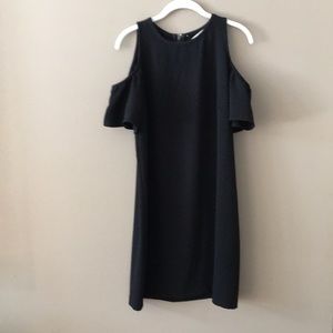⭐️Loft black no shoulder dress size 6
